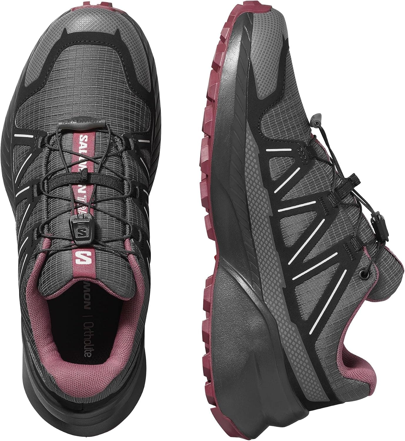 کفش ورزشی یونیسکس Salomon دودی مدل Speedcross Peak W کفش ورزشی یونیسکس Salomon دودی مدل Speedcross Peak W