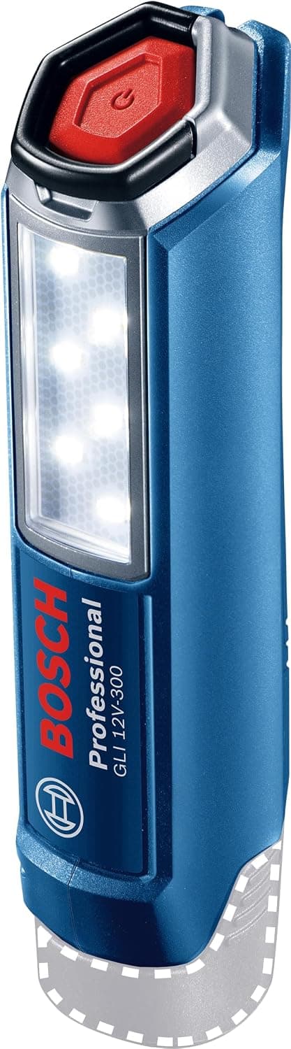 چراغ کار باتریخور Bosch Professional مدل GLi 12 V-300 با 12 Volt و 300 Lumen چراغ کار باتریخور Bosch Professional مدل GLi 12 V-300 با 12 Volt و 300 Lumen