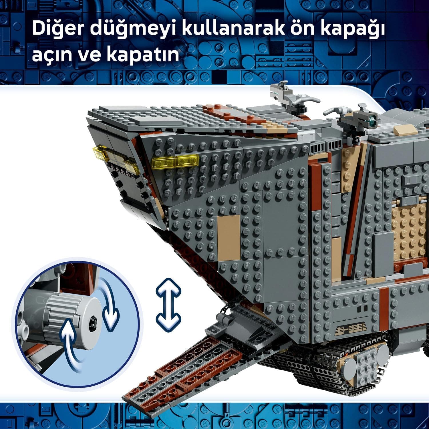 مهندسی LEGO Star Wars لگو وسیله نقلیه بیابانی و Mudhorn 75453 مهندسی LEGO Star Wars لگو وسیله نقلیه بیابانی و Mudhorn 75453
