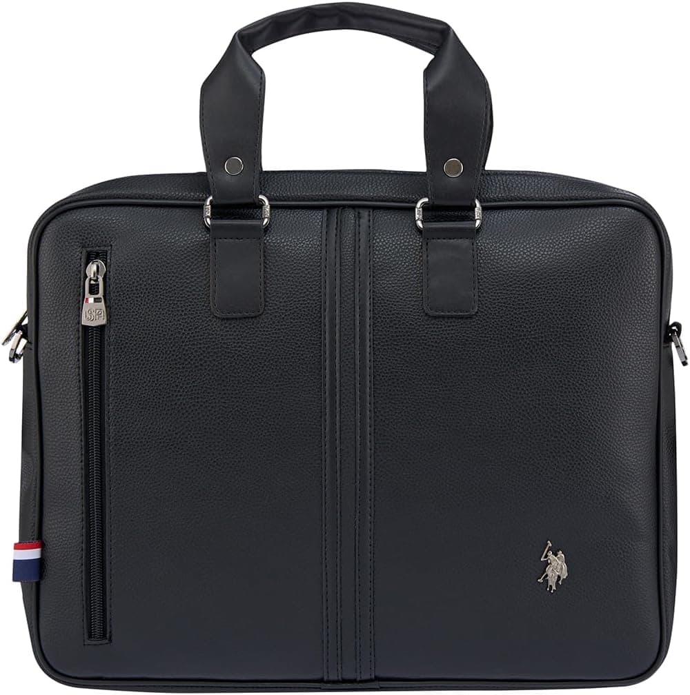کیف لپتاپ اداری دوشی U.S. POLO ASSN. مشکی مدل 6753 کیف لپتاپ اداری دوشی U.S. POLO ASSN. مشکی مدل 6753