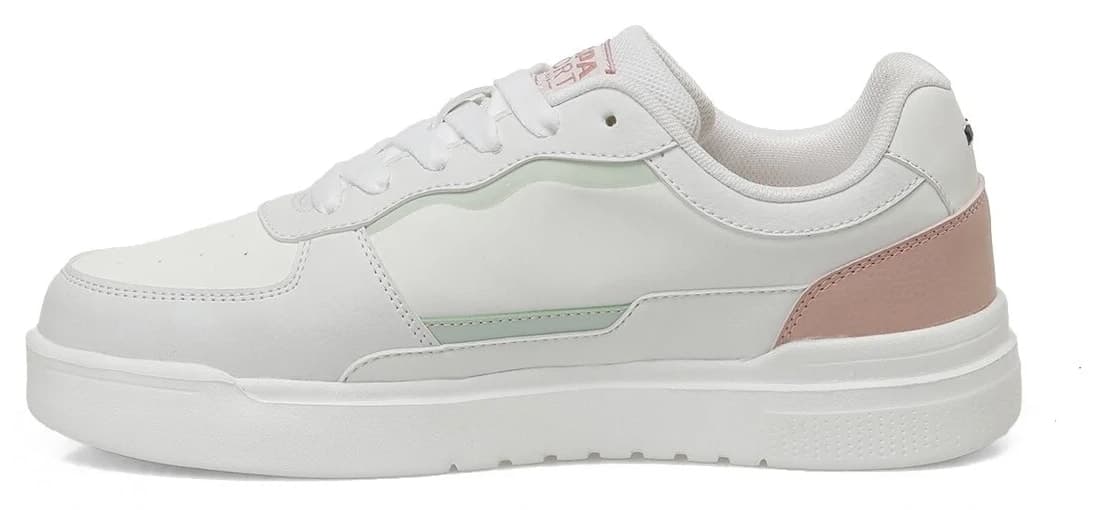کفش اسنیکر زنانه U.S. Polo Assn. سفید مدل HOOD 6FX کفش اسنیکر زنانه U.S. Polo Assn. سفید مدل HOOD 6FX