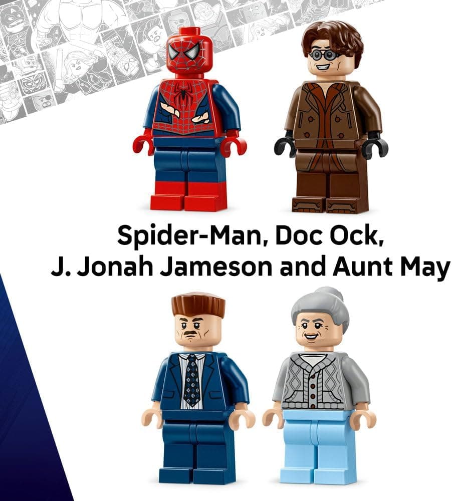 لگو Marvel صحنه قطار مترو Spider-Man علیه Doc Ock مدل 76321 لگو Marvel صحنه قطار مترو Spider-Man علیه Doc Ock مدل 76321