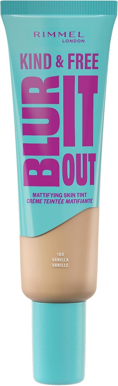 کرم پایه ماتکننده Rimmel Kind & Free Blur It Out رنگ وانیلی مدل 160 کرم پایه ماتکننده Rimmel Kind & Free Blur It Out رنگ وانیلی مدل 160