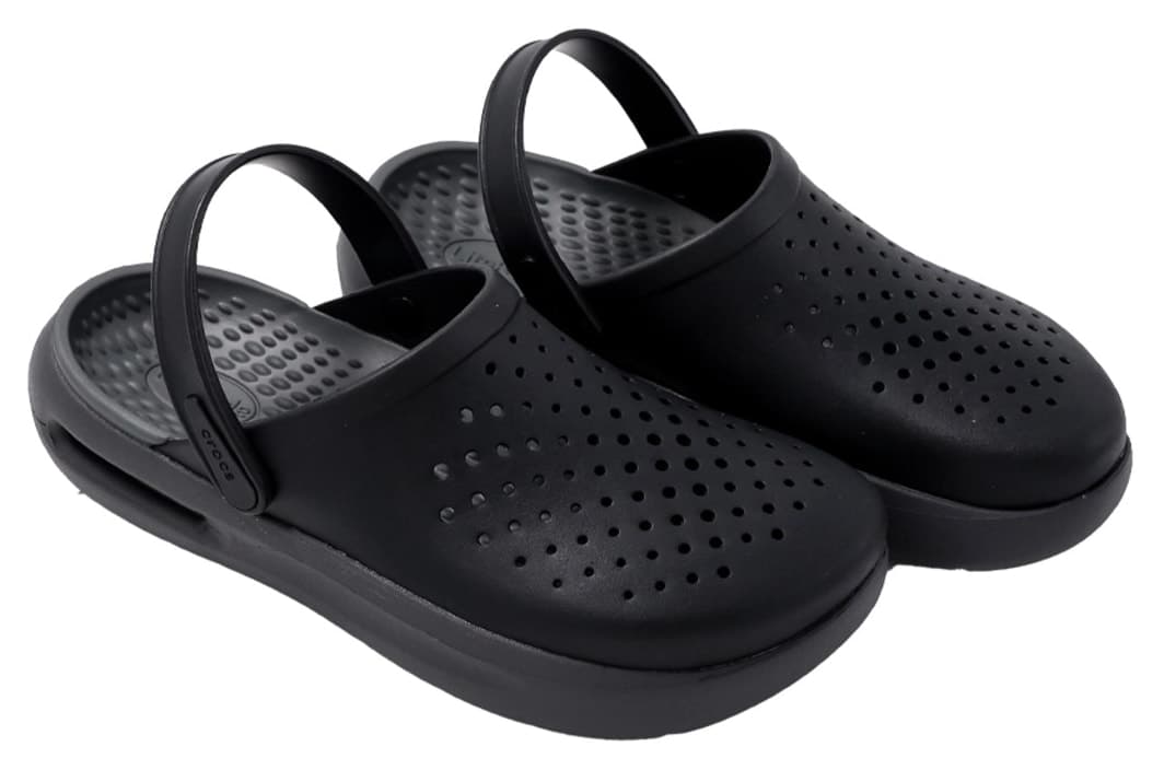 کفش کلاگ یونیسکس Crocs سیاه Juststep مدل InMotion 209964-001 کفش کلاگ یونیسکس Crocs سیاه Juststep مدل InMotion 209964-001