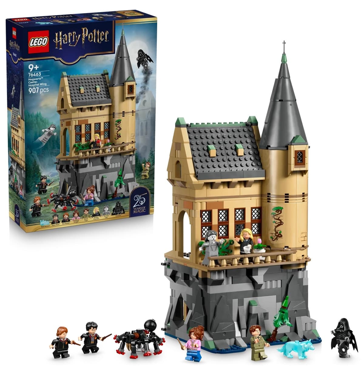لگو Harry Potter Hogwarts Castle بخش بیمارستان مدل 76463 907 قطعه لگو Harry Potter Hogwarts Castle بخش بیمارستان مدل 76463 907 قطعه