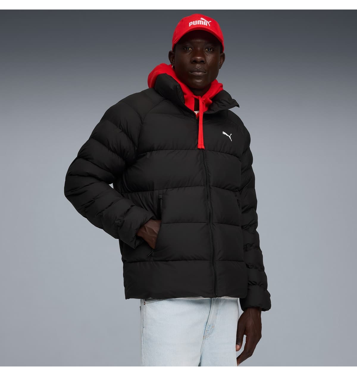 ژاکت مردانه Puma Mono رنگ سیاه ژاکت مردانه Puma Mono رنگ سیاه