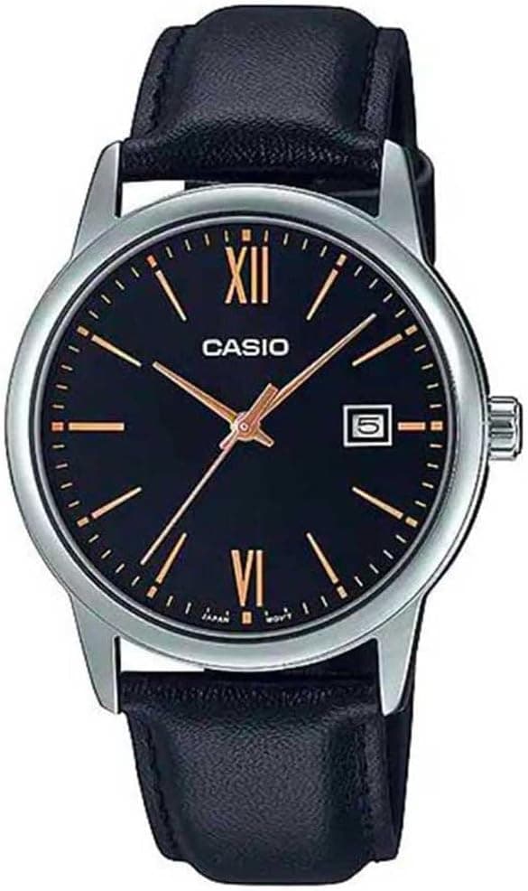 ساعت مچی مردانه Casio آنالوگ خاکستری مدل MTP-V002L-1B3UDF ساعت مچی مردانه Casio آنالوگ خاکستری مدل MTP-V002L-1B3UDF