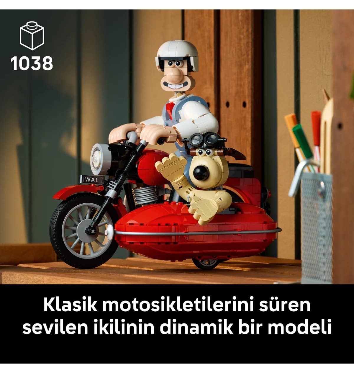 لگو Ideas Wallace & Gromit مدل 21371 کلکسیونی دکوری 1038 قطعه لگو Ideas Wallace & Gromit مدل 21371 کلکسیونی دکوری 1038 قطعه