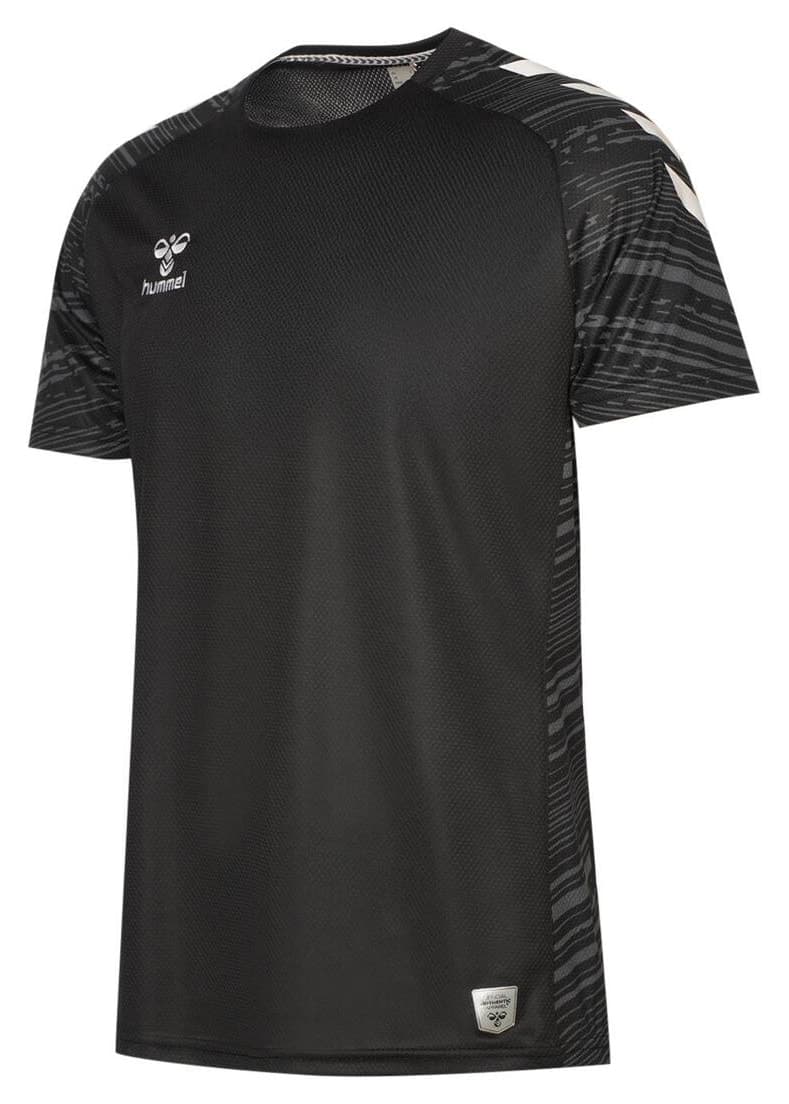 تیشرت مردانه hummel تمرینی مشکی Line تیشرت مردانه hummel تمرینی مشکی Line