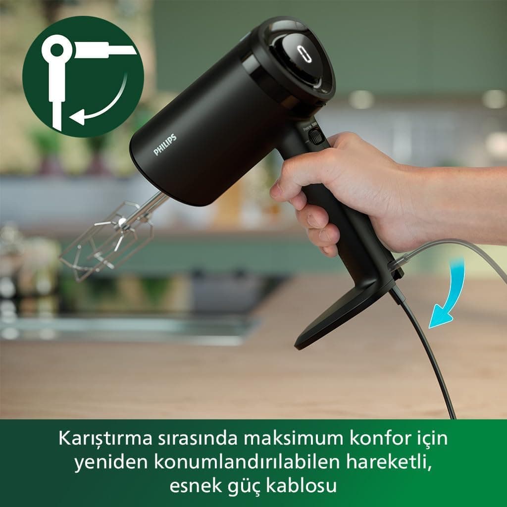 ست همزن دستی Philips 5000 Serisi 500W با بلندر و خردکن مدل HR3781/20 ست همزن دستی Philips 5000 Serisi 500W با بلندر و خردکن مدل HR3781/20