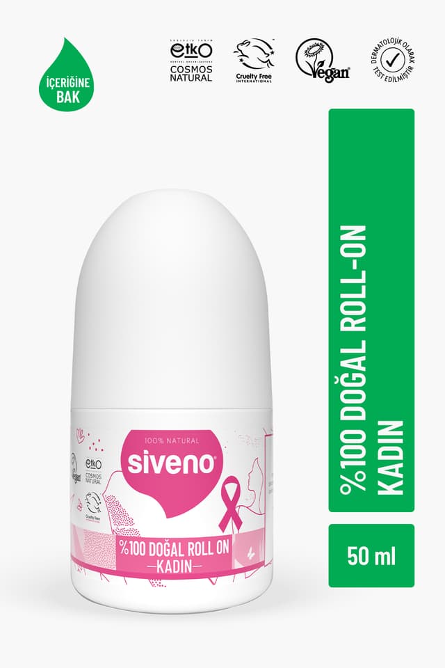 دئودورانت رولآن زنانه Siveno کاملاً طبیعی گیاهی ضد بوی تعریق بدون ایجاد لک وگان 50 ml دئودورانت رولآن زنانه Siveno کاملاً طبیعی گیاهی ضد بوی تعریق بدون ایجاد لک وگان 50 ml