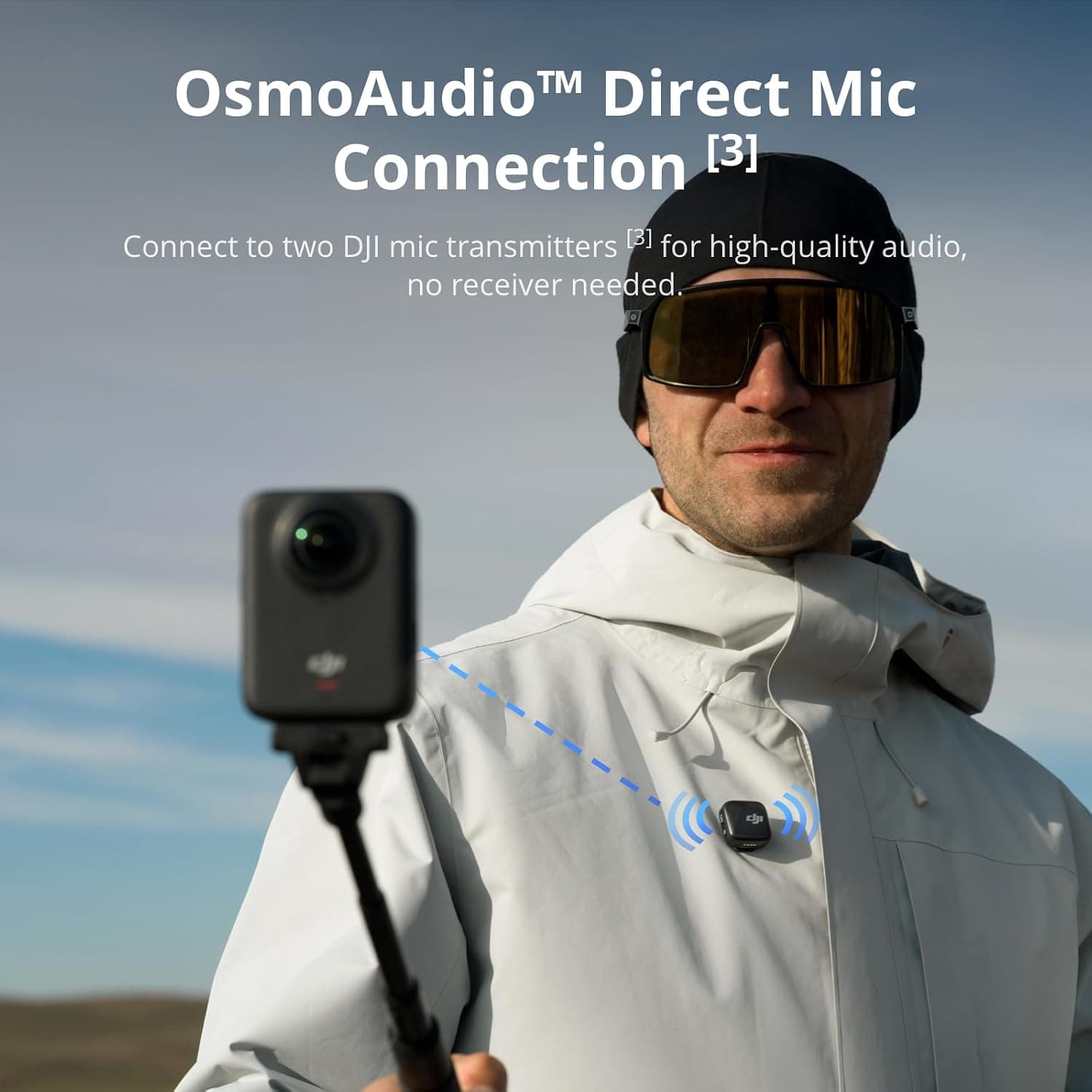 دوربین ۳۶۰ درجه DJI Osmo 360 Adventure Combo با تصویربرداری 1-Inch، ۳ باتری، فیلمبرداری 8K، نسخه امارات با گارانتی رسمی دوربین ۳۶۰ درجه DJI Osmo 360 Adventure Combo با تصویربرداری 1-Inch، ۳ باتری، فیلمبرداری 8K، نسخه امارات با گارانتی رسمی