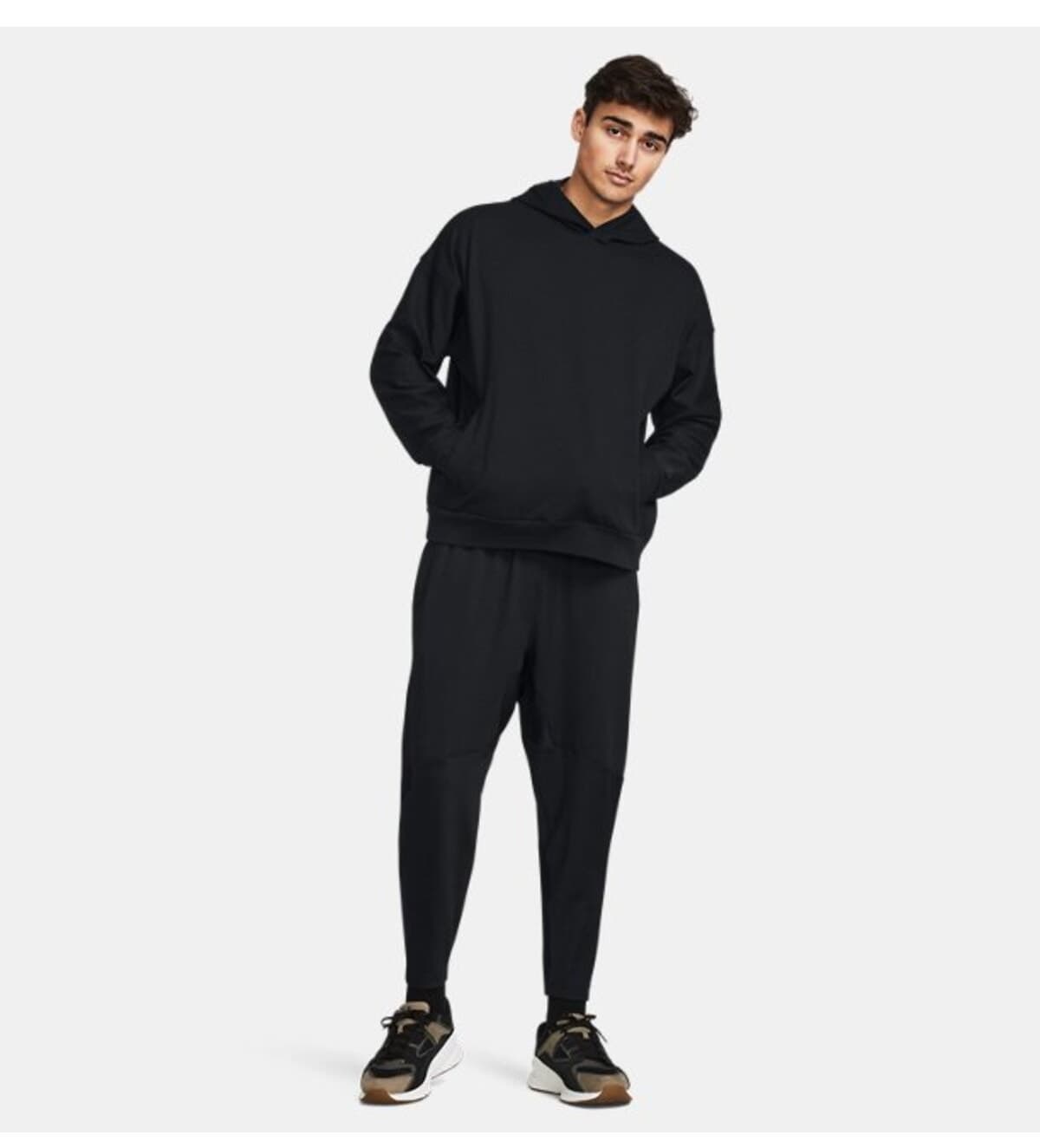 هودی مردانه Under Armour مدل UA Journey Rib 1383100-001 هودی مردانه Under Armour مدل UA Journey Rib 1383100-001