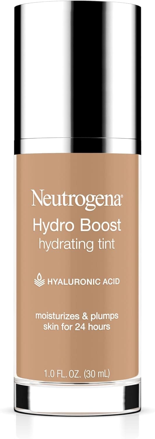 کرمپودر مایع Neutrogena Hydro Boost مرطوبکننده با اسید هیالورونیک، رنگ 60 Natural Beige کرمپودر مایع Neutrogena Hydro Boost مرطوبکننده با اسید هیالورونیک، رنگ 60 Natural Beige