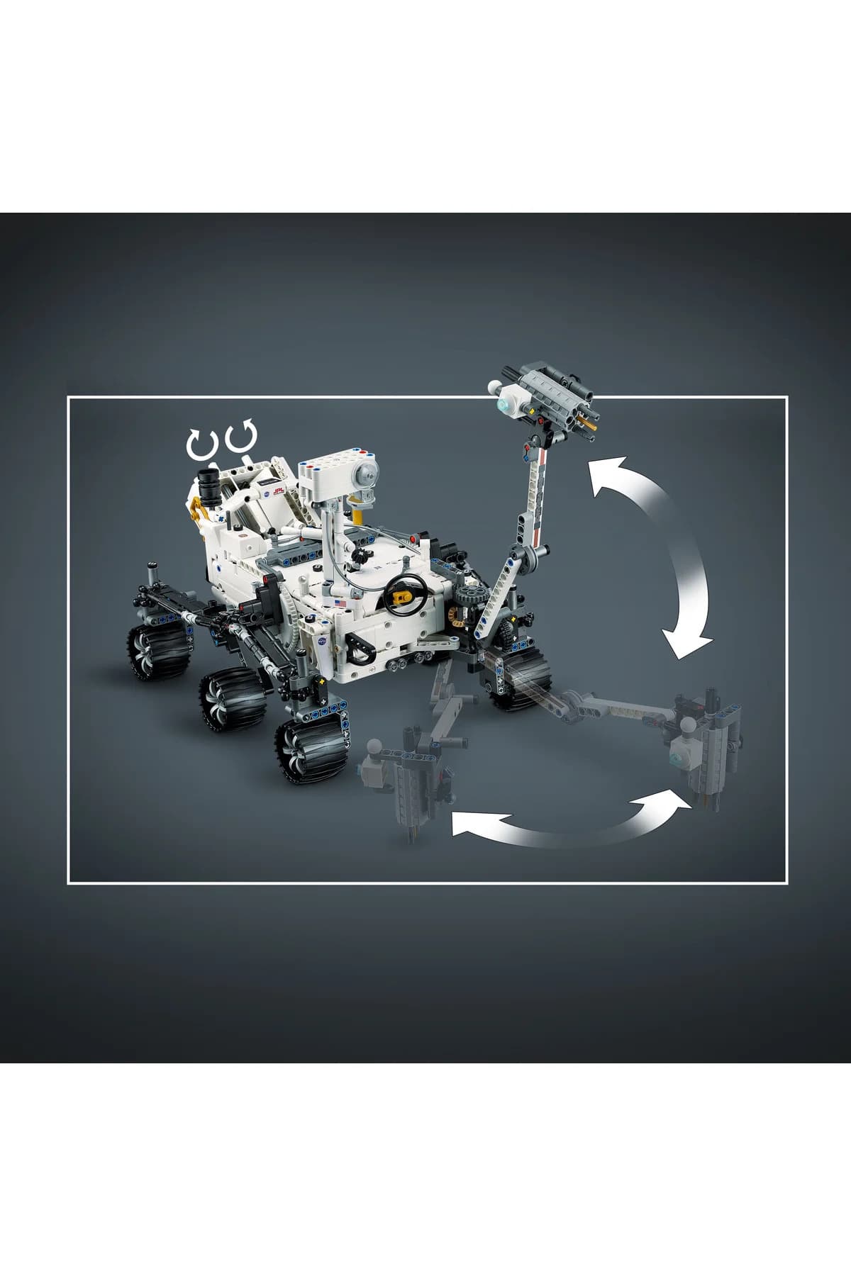 ست ساختنی اسباببازی لگو برای ساخت NASA Mars Rover Perseverance مدل 42158 (1132 قطعه) ست ساختنی اسباببازی لگو برای ساخت NASA Mars Rover Perseverance مدل 42158 (1132 قطعه)