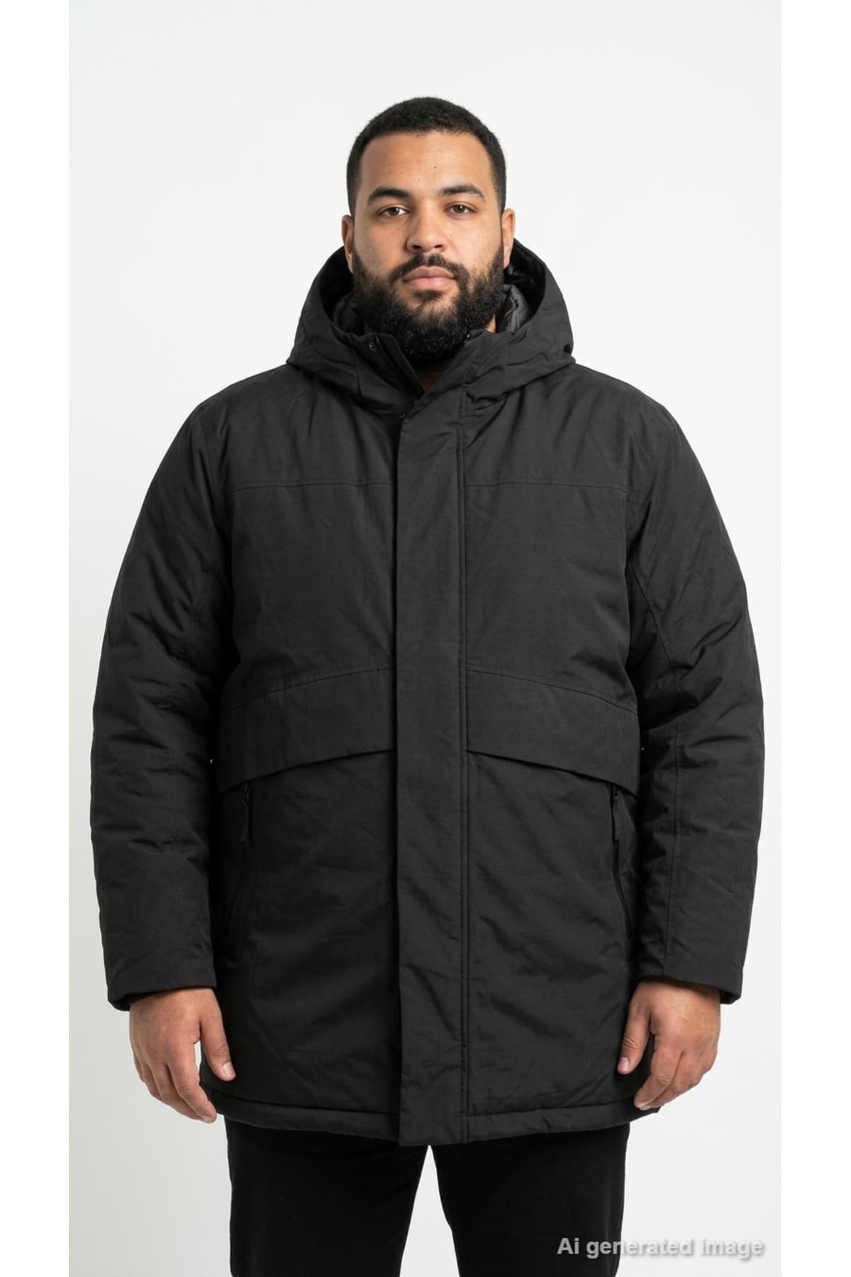 پارکا مردانه Jack & Jones مشکی کلاهدار ساده آستینبلند مدل JPRBLAMOON پارکا مردانه Jack & Jones مشکی کلاهدار ساده آستینبلند مدل JPRBLAMOON