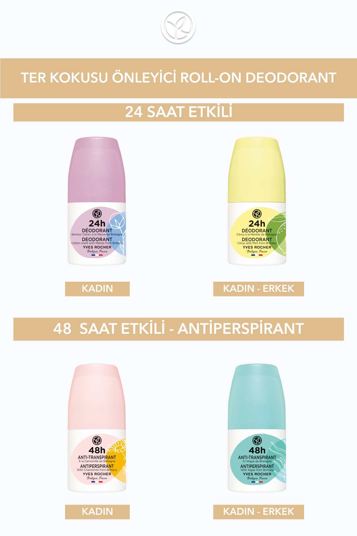 دئودورانت رولآن زنانه Yves Rocher ضد بوی عرق با اثر 24 ساعته گل پنبه و ختمی مدل 56315 دئودورانت رولآن زنانه Yves Rocher ضد بوی عرق با اثر 24 ساعته گل پنبه و ختمی مدل 56315