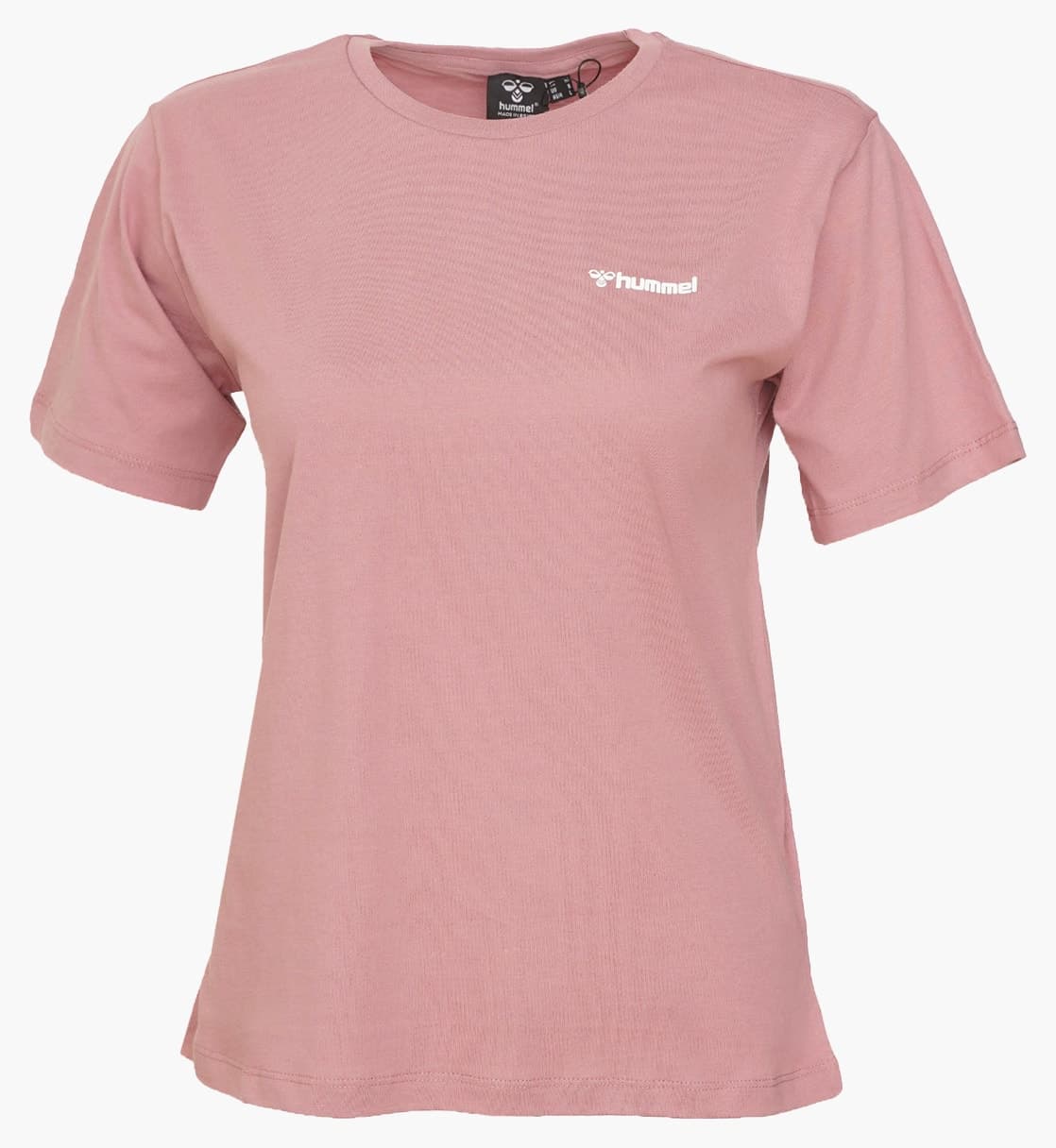 تیشرت زنانه hummel Jullianna ورزشی روزمره رنگ گلکرکی و پودری مدل 912391 تیشرت زنانه hummel Jullianna ورزشی روزمره رنگ گلکرکی و پودری مدل 912391
