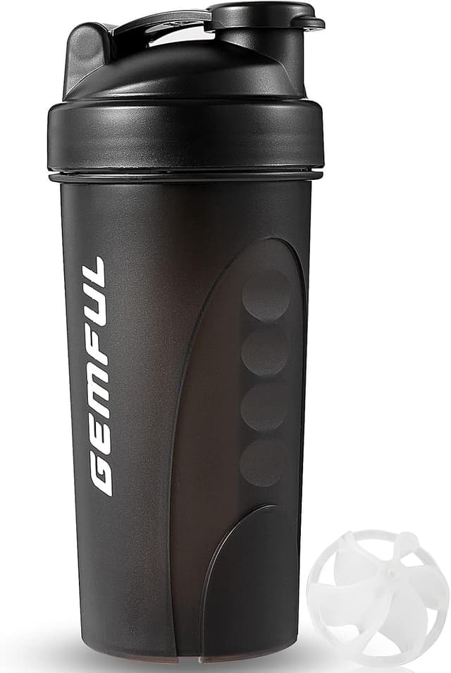 شیکر ورزشی GEMFUL برای مخلوطهای پروتئینی ضدنشت و بدون BPA 700ml شیکر ورزشی GEMFUL برای مخلوطهای پروتئینی ضدنشت و بدون BPA 700ml