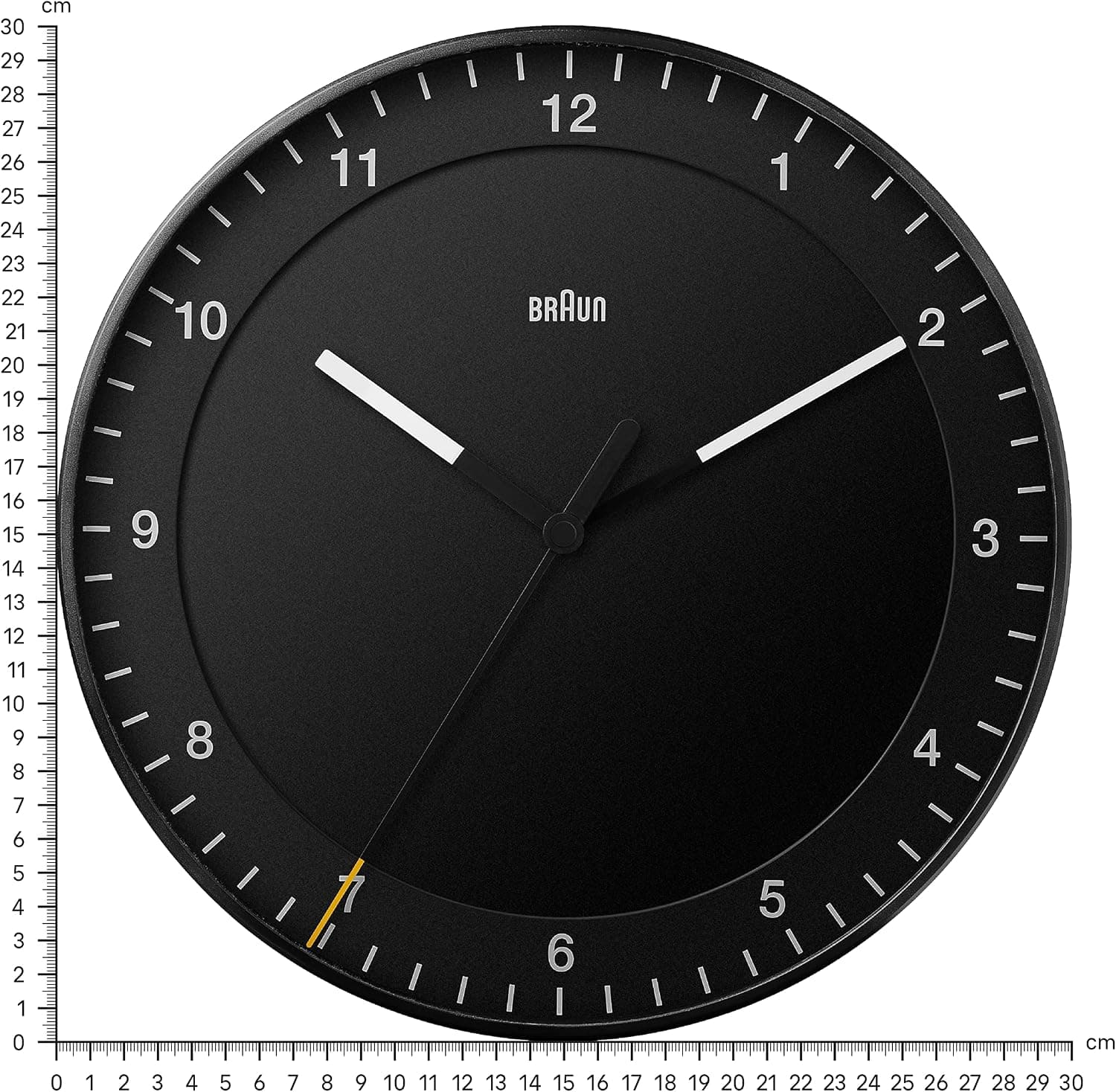 ساعت دیواری آنالوگ Braun کلاسیک بیصدا 30 cm مشکی مدل BC17B ساعت دیواری آنالوگ Braun کلاسیک بیصدا 30 cm مشکی مدل BC17B