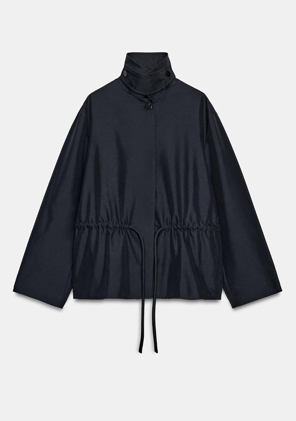 پارکا مردانه Zara کمربندی ZW COLLECTION پارکا مردانه Zara کمربندی ZW COLLECTION