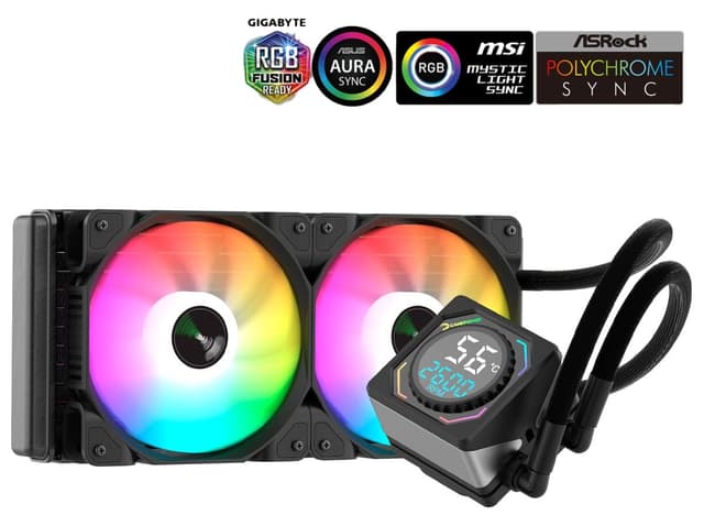 خنککننده مایع پردازنده GAMEPOWER ARGB مدل Skadi Square 240 خنککننده مایع پردازنده GAMEPOWER ARGB مدل Skadi Square 240