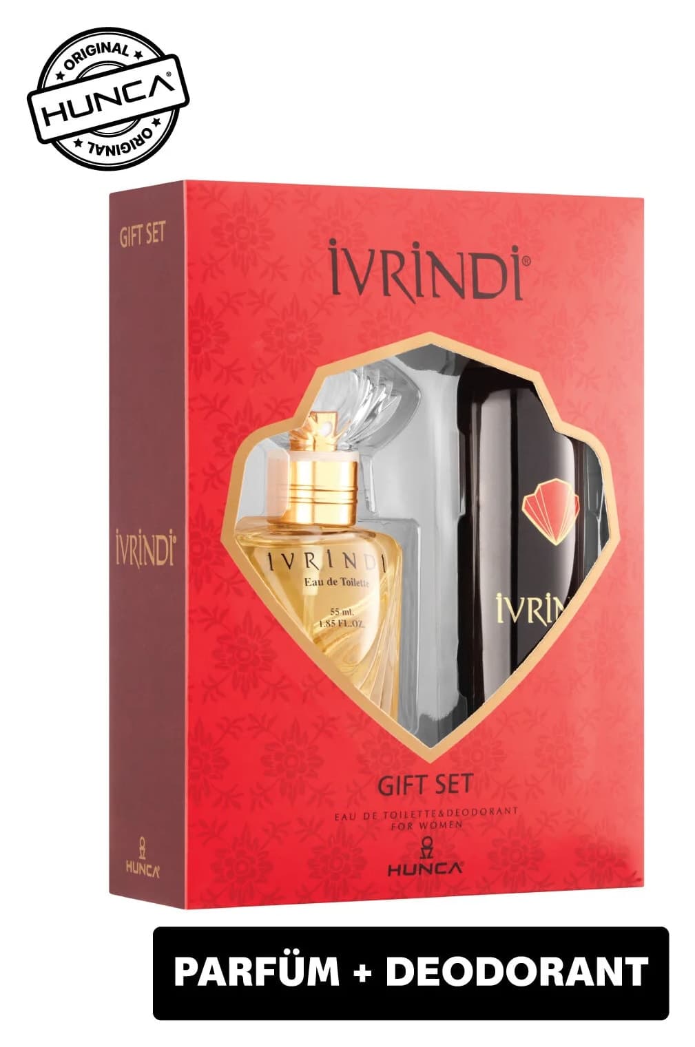ست عطر زنانه Ivrindi شامل EDT 55 ml و اسپری دئودورانت 150 ml ست عطر زنانه Ivrindi شامل EDT 55 ml و اسپری دئودورانت 150 ml
