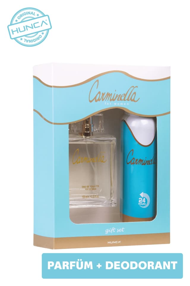 ست عطر زنانه Carminella EDT 100ml و دئودورانت 150ml ست عطر زنانه Carminella EDT 100ml و دئودورانت 150ml