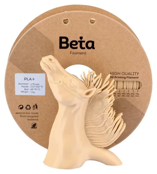 فیلامنت Beta مدل PLA+ رنگ پوستی طبیعی فیلامنت Beta مدل PLA+ رنگ پوستی طبیعی