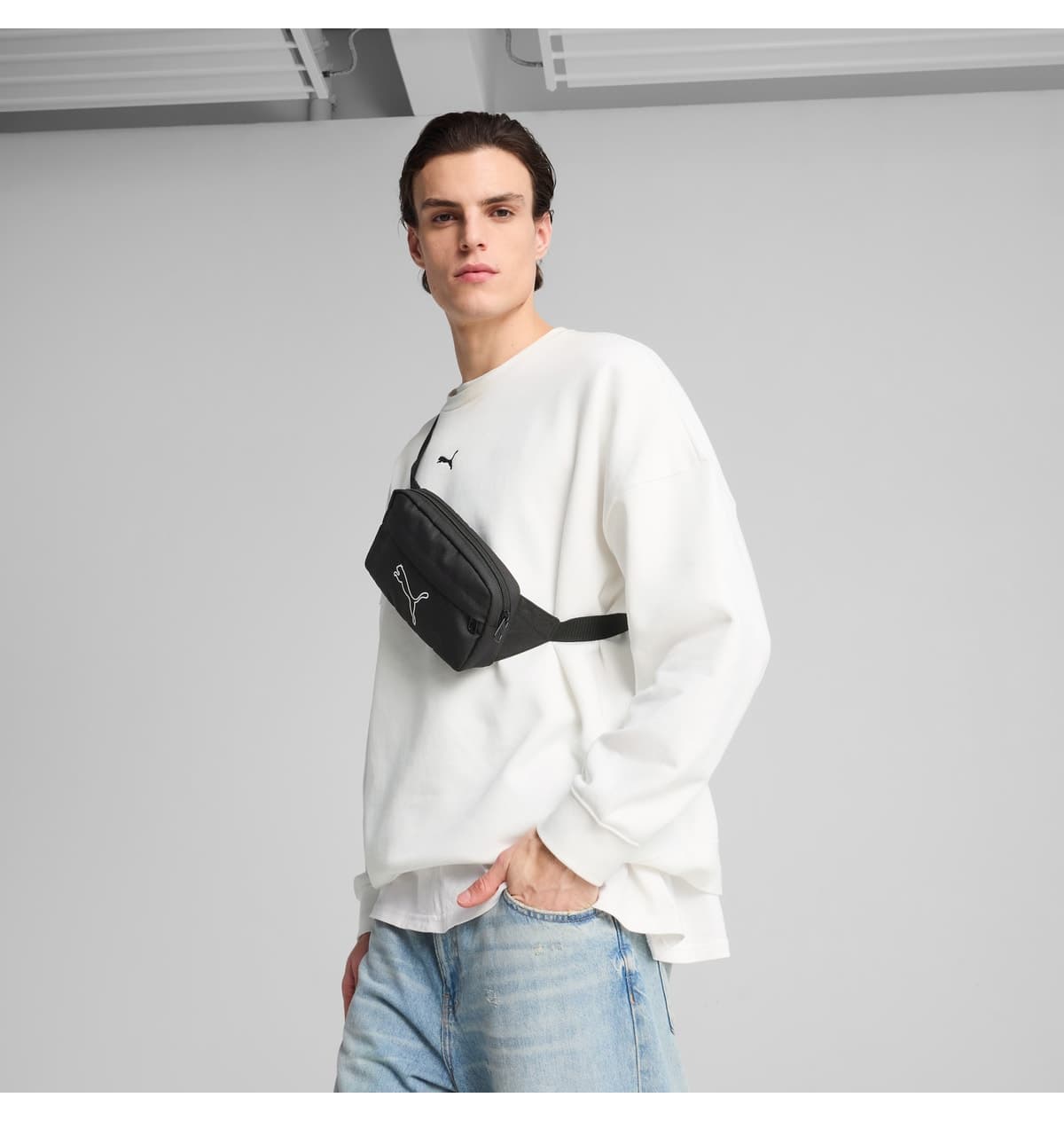 کیف کمری زنانه Puma Plus مشکی مدل 091184-01 کیف کمری زنانه Puma Plus مشکی مدل 091184-01