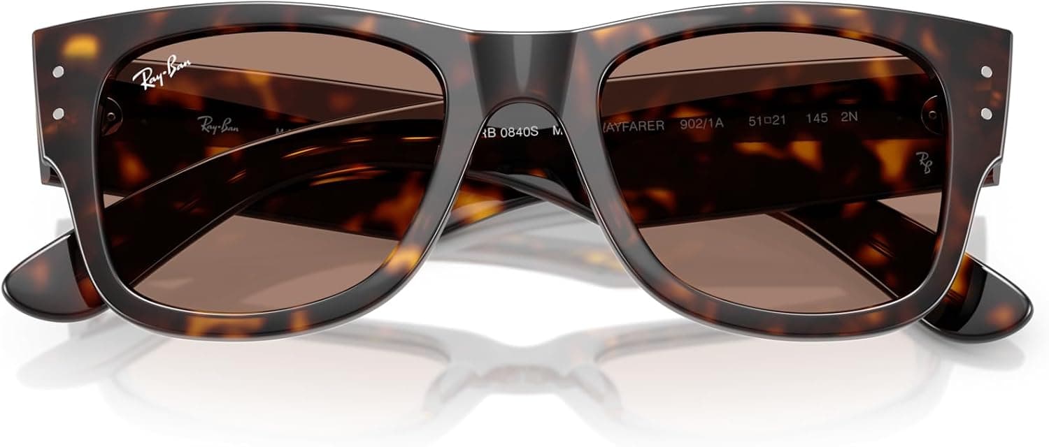 عینک آفتابی مربعی Ray-Ban Mega Wayfarer مدل Rb0840s عینک آفتابی مربعی Ray-Ban Mega Wayfarer مدل Rb0840s