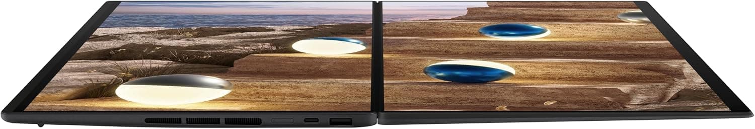 لپتاپ ASUS Zenbook Duo نمایشگر دوگانه OLED 14 اینچی خاکستری لپتاپ ASUS Zenbook Duo نمایشگر دوگانه OLED 14 اینچی خاکستری