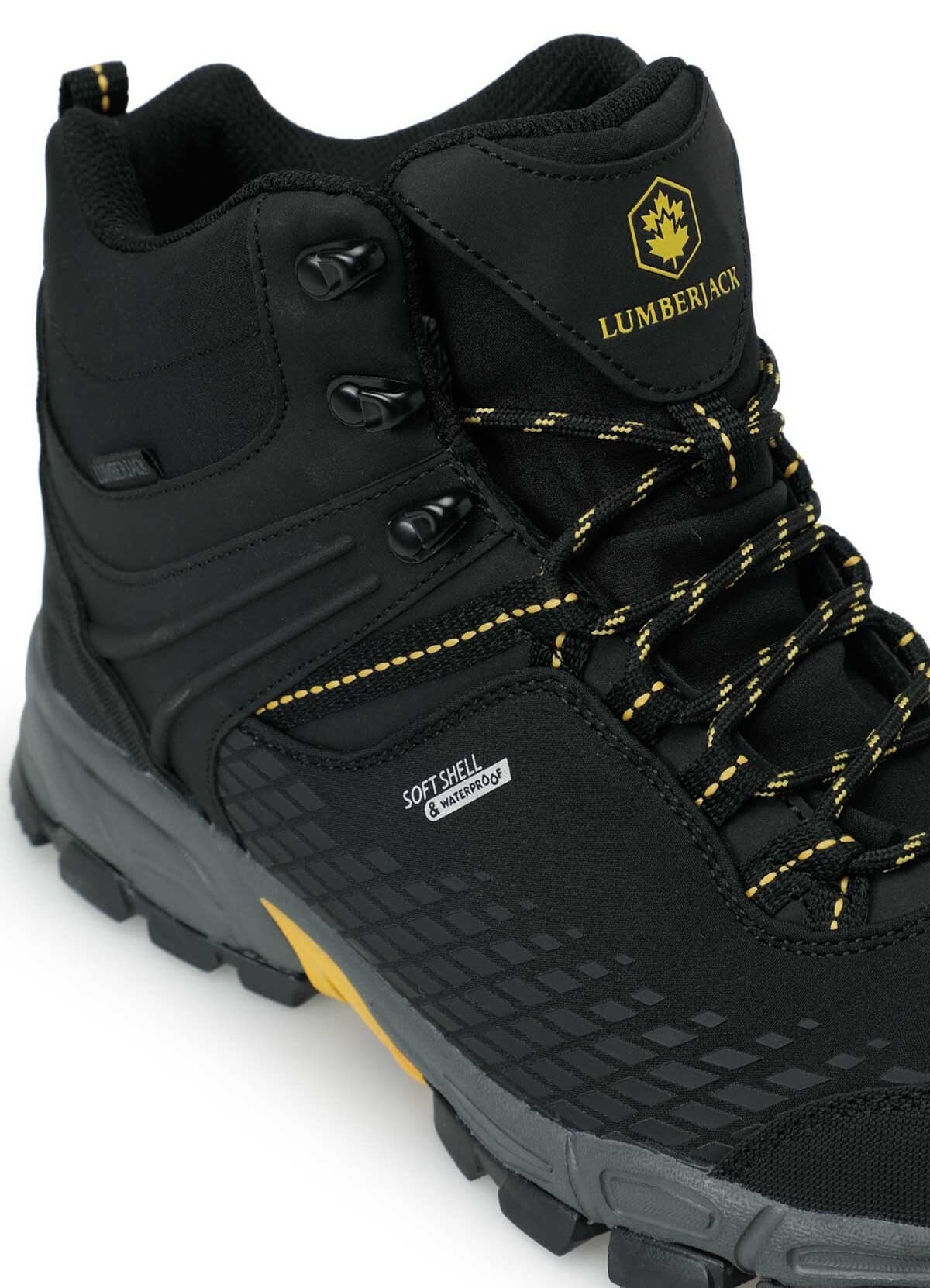 بوت مردانه Lumberjack مشکی اوتدور مدل FLAKE HI بوت مردانه Lumberjack مشکی اوتدور مدل FLAKE HI