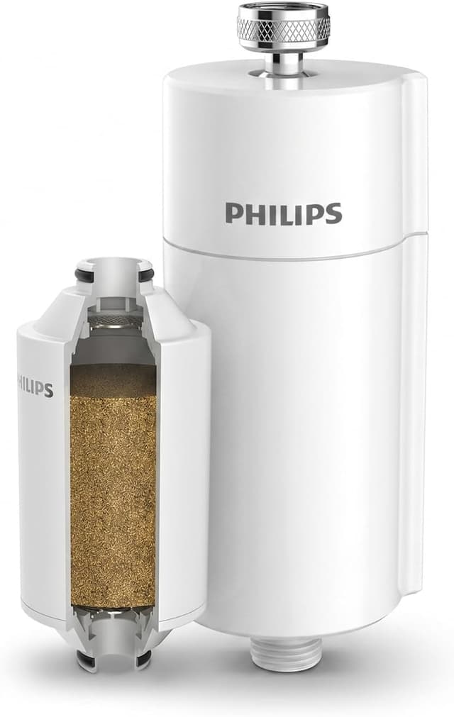 فیلتر دوش Philips کاهش کلر تا ۹۹ درصد مدل AWP1775 سفید فیلتر دوش Philips کاهش کلر تا ۹۹ درصد مدل AWP1775 سفید