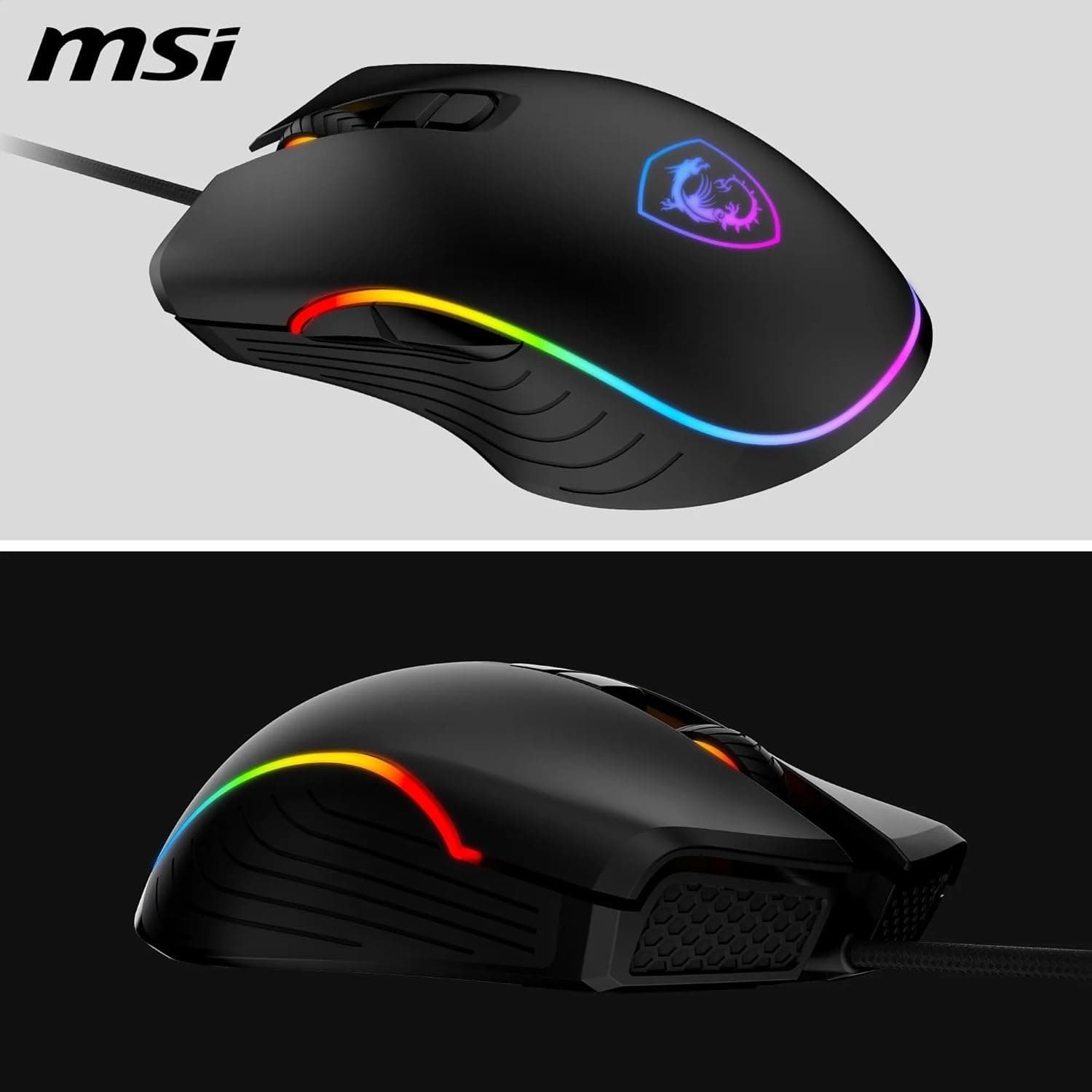 ماوس گیمینگ MSI سیمی مشکی مدل FORGE GM300 ماوس گیمینگ MSI سیمی مشکی مدل FORGE GM300
