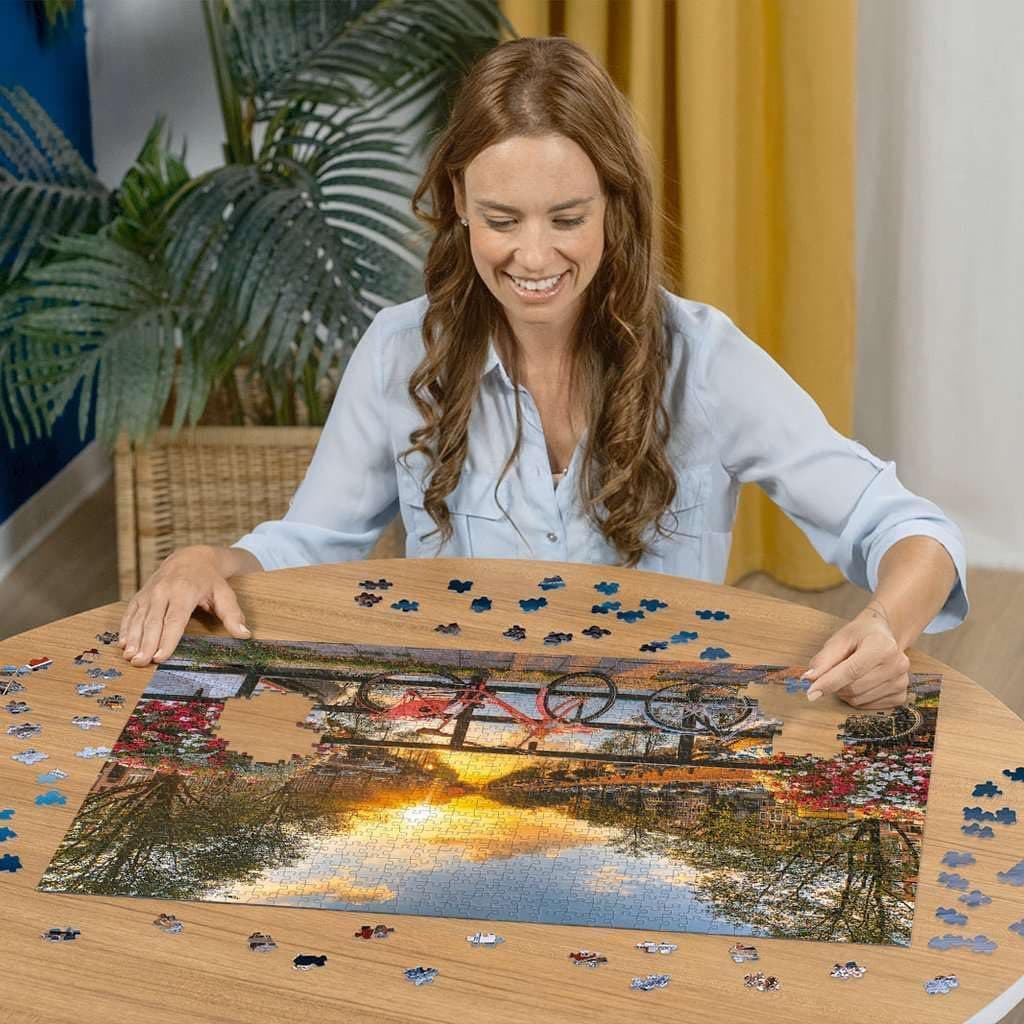 پازل بزرگسالان Ravensburger دوچرخهها در آمستردام 1000 قطعه مدل 12000662 پازل بزرگسالان Ravensburger دوچرخهها در آمستردام 1000 قطعه مدل 12000662