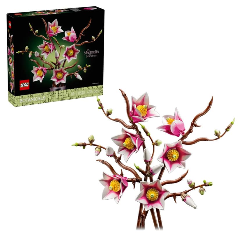 لگو Botanicals شاخههای منولیا مدل 11510 435 قطعه لگو Botanicals شاخههای منولیا مدل 11510 435 قطعه