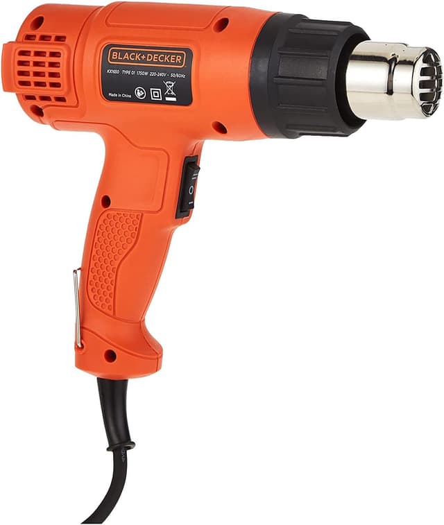 سشوار صنعتی سیمدار 2 حالته BLACK+DECKER، 1750W، نارنجی/مشکی مدل KX1650-B5 سشوار صنعتی سیمدار 2 حالته BLACK+DECKER، 1750W، نارنجی/مشکی مدل KX1650-B5