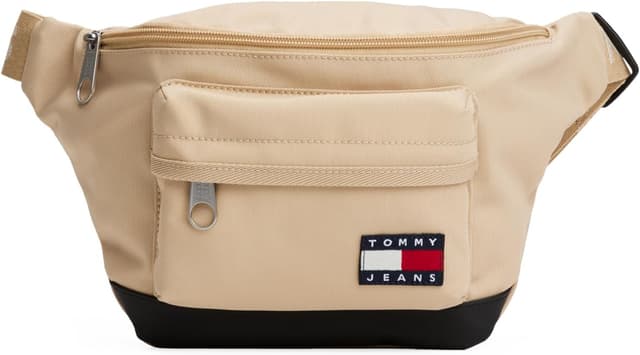 کیف کمری مردانه Tommy Hilfiger بژ تکسایز مدل TJM ESS DAILY BUMBAG کیف کمری مردانه Tommy Hilfiger بژ تکسایز مدل TJM ESS DAILY BUMBAG
