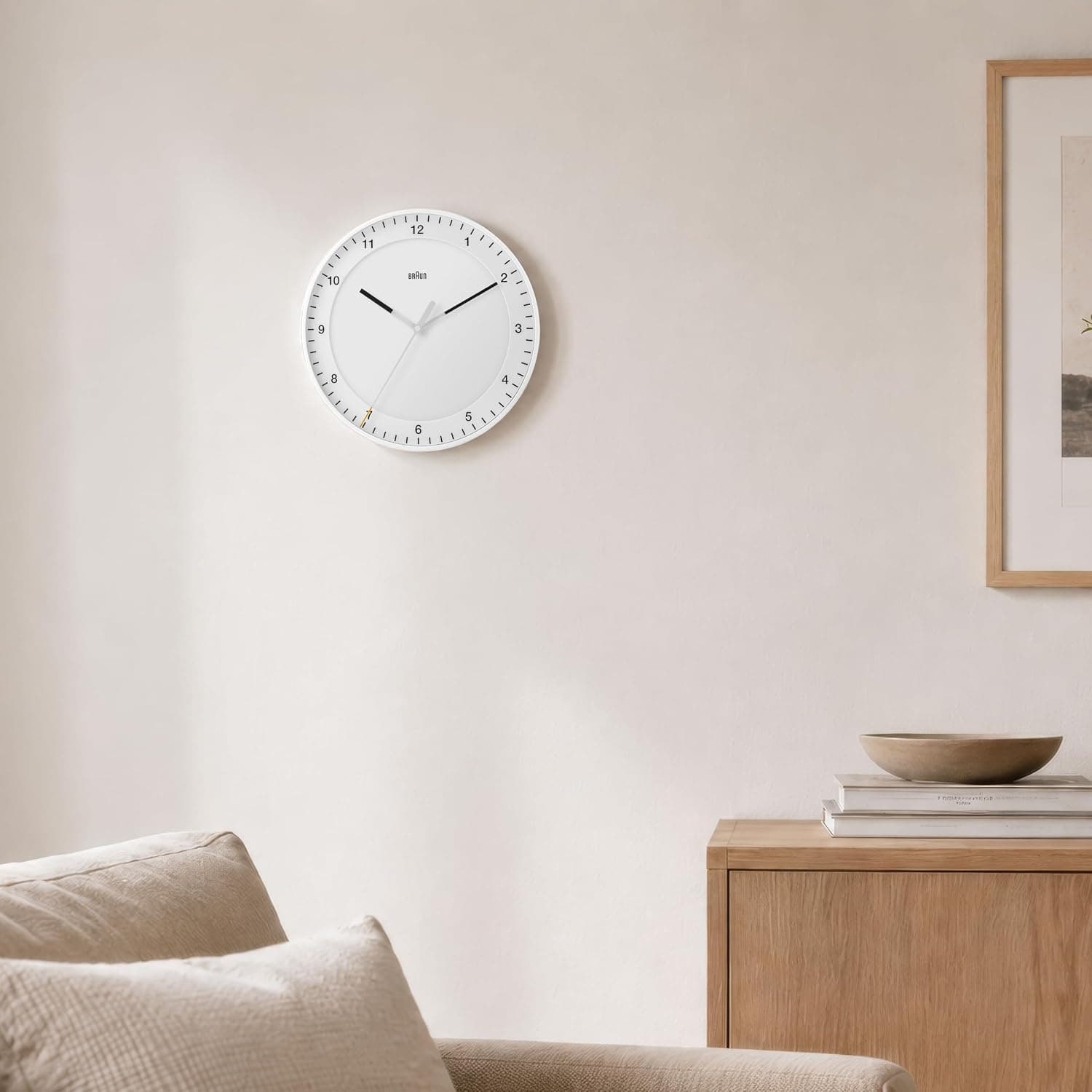 ساعت دیواری آنالوگ Braun کلاسیک بیصدا 30 cm مشکی مدل BC17B ساعت دیواری آنالوگ Braun کلاسیک بیصدا 30 cm مشکی مدل BC17B