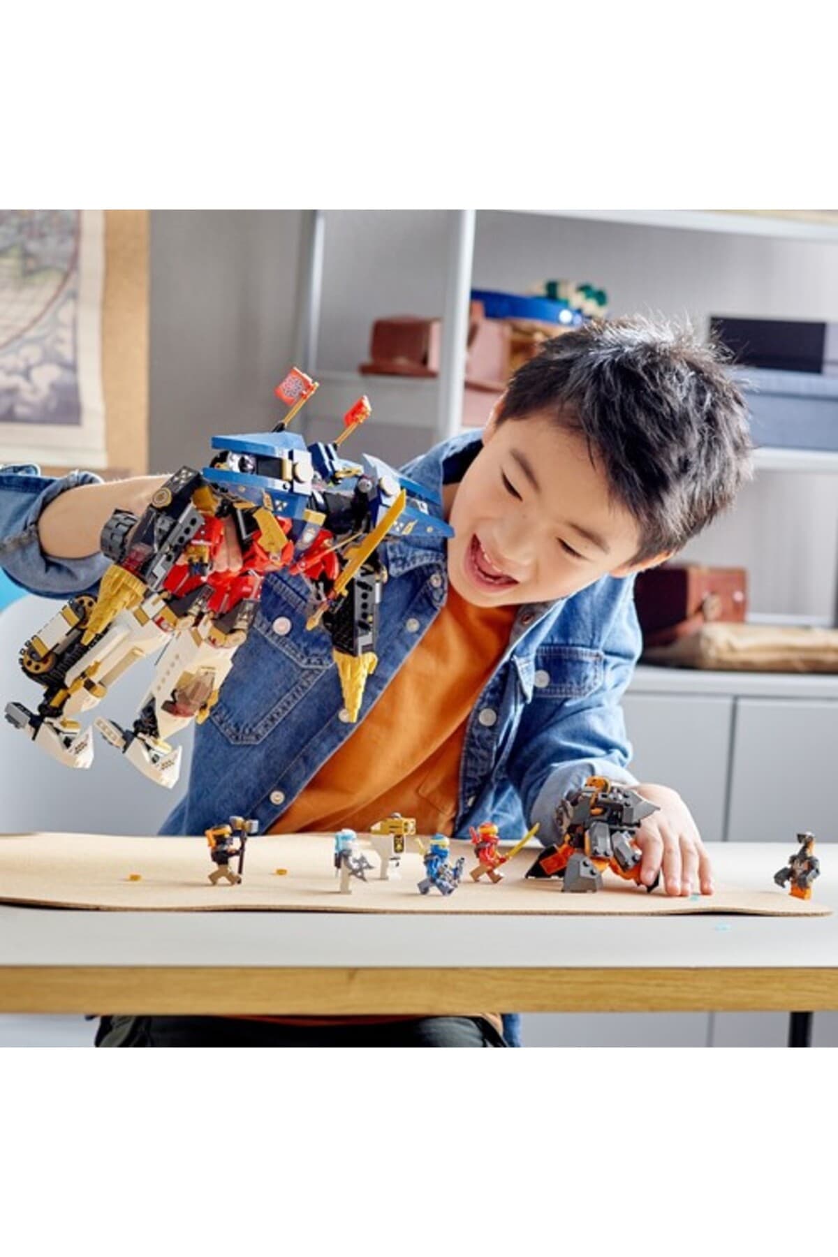 لگو Ninjago ربات کمبوی اولترا نینجا مدل 71765 1104 قطعه لگو Ninjago ربات کمبوی اولترا نینجا مدل 71765 1104 قطعه