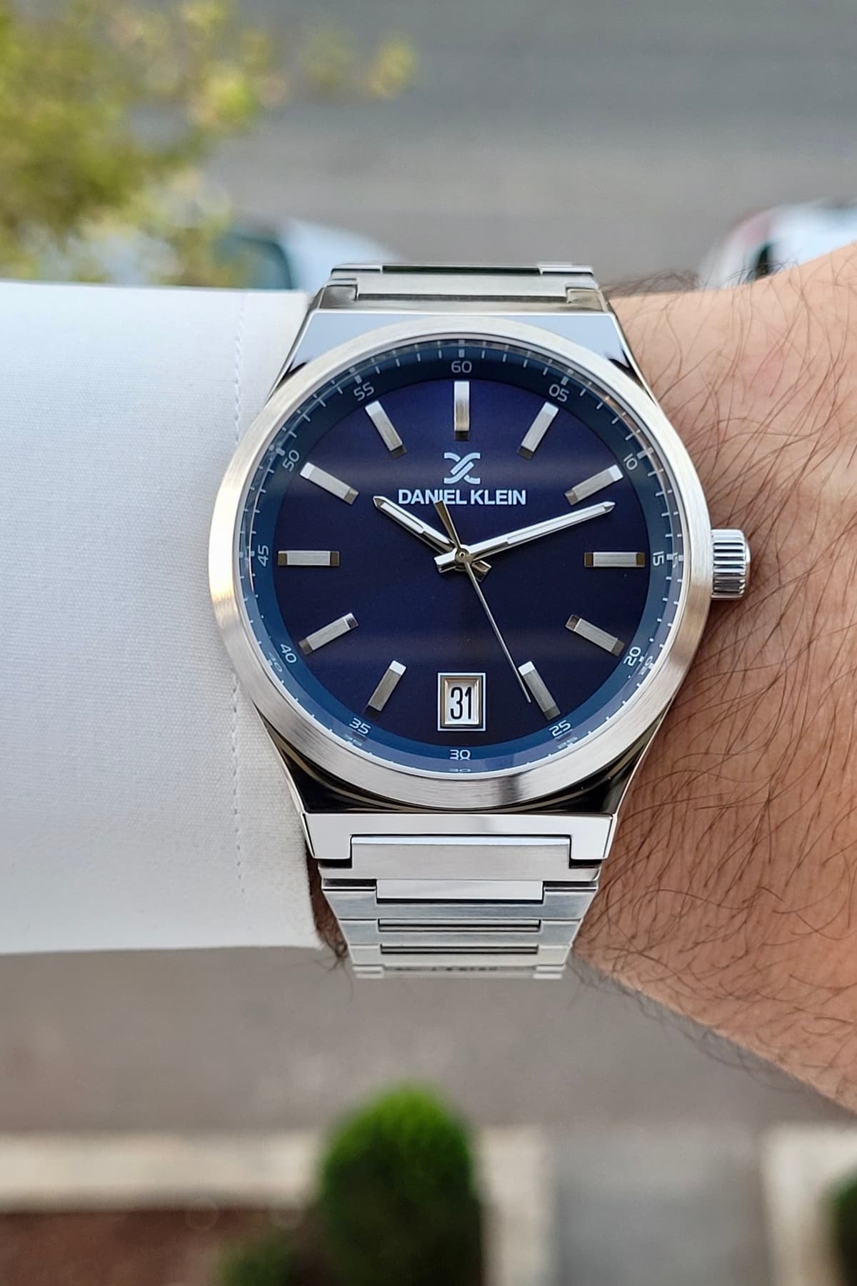 ساعت مچی مردانه Daniel Klein با صفحه سرمهای بند خاکستری 42 میلیمتری ساعت مچی مردانه Daniel Klein با صفحه سرمهای بند خاکستری 42 میلیمتری