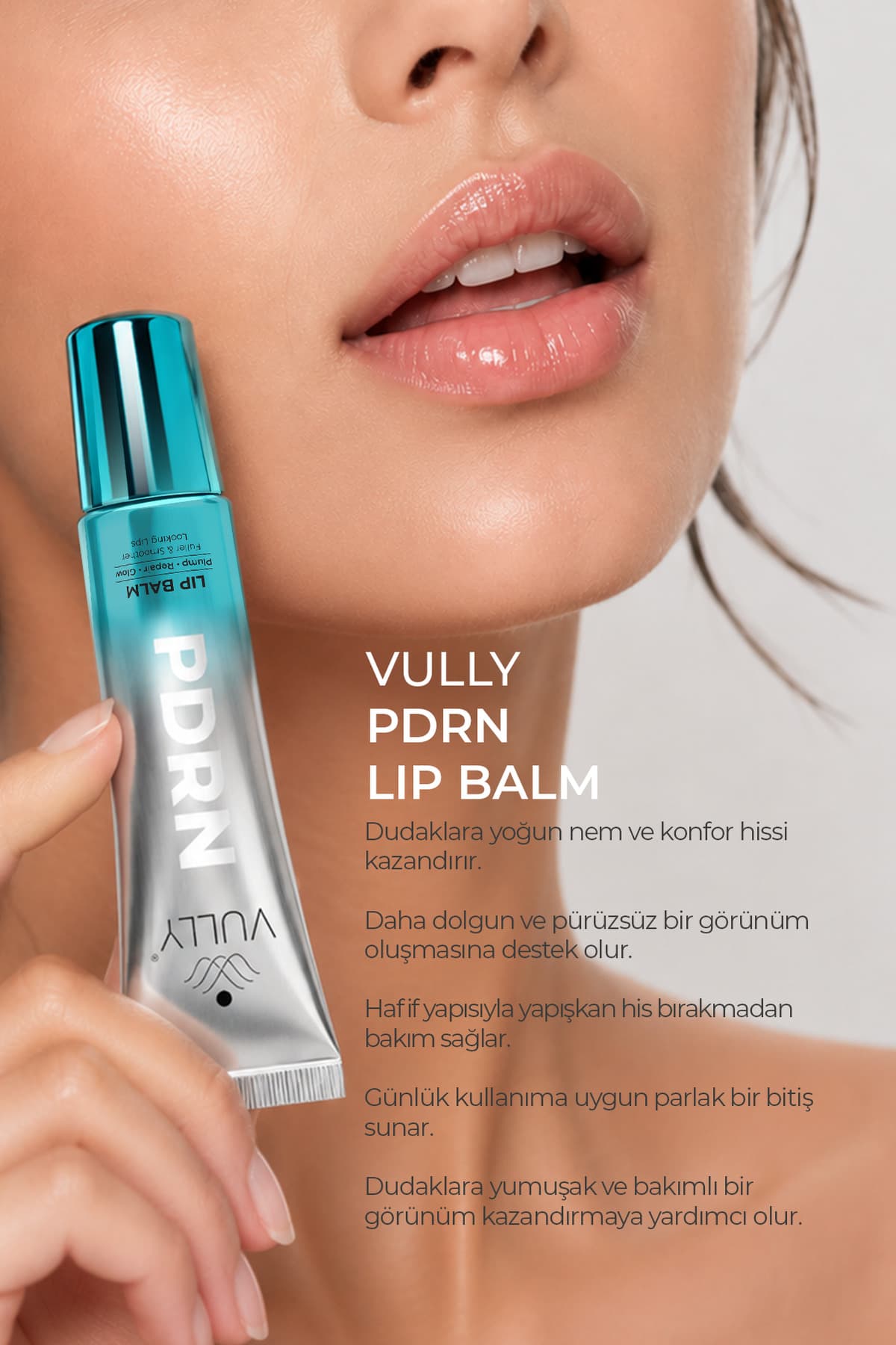بالم لب VULLY شفاف PDRN Glow با هیالورونیک اسید و پپتید 10 ml بالم لب VULLY شفاف PDRN Glow با هیالورونیک اسید و پپتید 10 ml