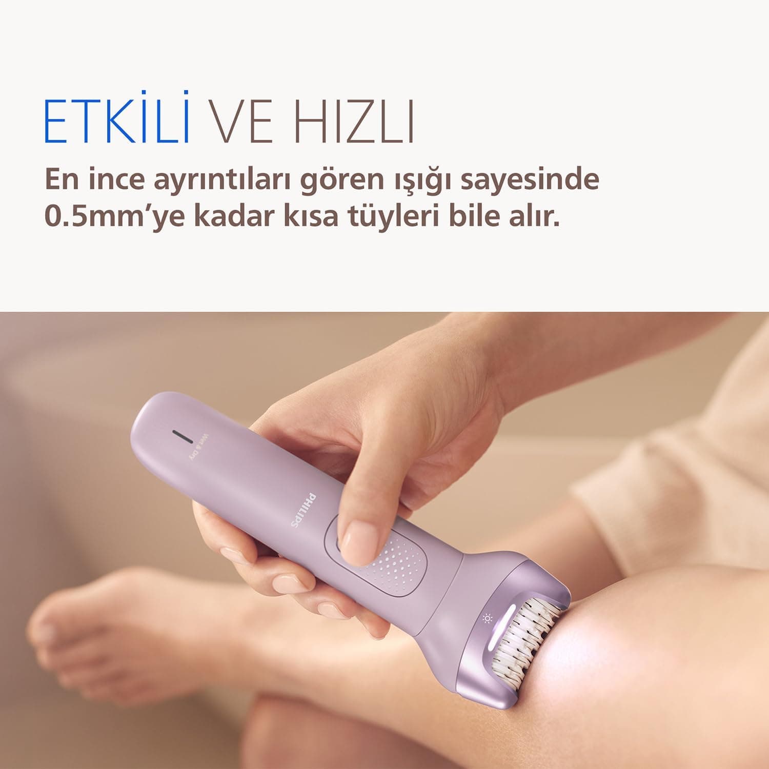 اپیلاتور PHILIPS سری 9000 بیسیم با استفاده خشک و مرطوب ProGuide، چراغ LED و 32 موچین مدل BRE728/05 اپیلاتور PHILIPS سری 9000 بیسیم با استفاده خشک و مرطوب ProGuide، چراغ LED و 32 موچین مدل BRE728/05