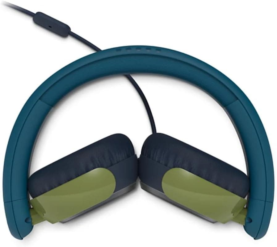 هدفون سیمی بچگانه Philips روی گوش با میکروفون محدودیت صدا 85dB فیروزهای هدفون سیمی بچگانه Philips روی گوش با میکروفون محدودیت صدا 85dB فیروزهای