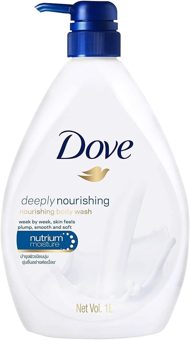 ژل شستشوی بدن Dove با پمپ تغذیه عمیق 33.8oz ژل شستشوی بدن Dove با پمپ تغذیه عمیق 33.8oz