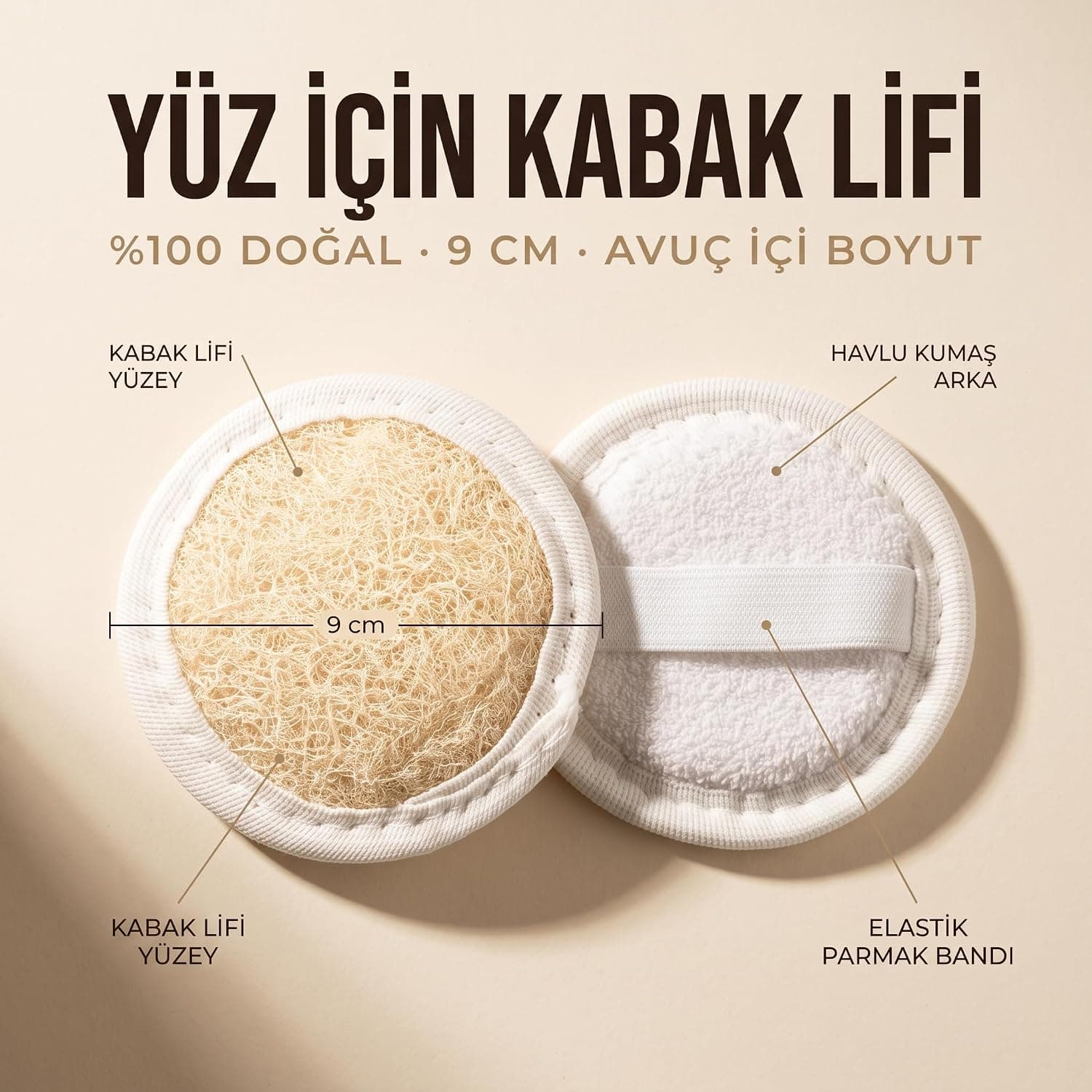 لیف لوفا طبیعی صورت و بدن Anatolia Soap 1978 لایهبردار پاککننده 1 عدد لیف لوفا طبیعی صورت و بدن Anatolia Soap 1978 لایهبردار پاککننده 1 عدد
