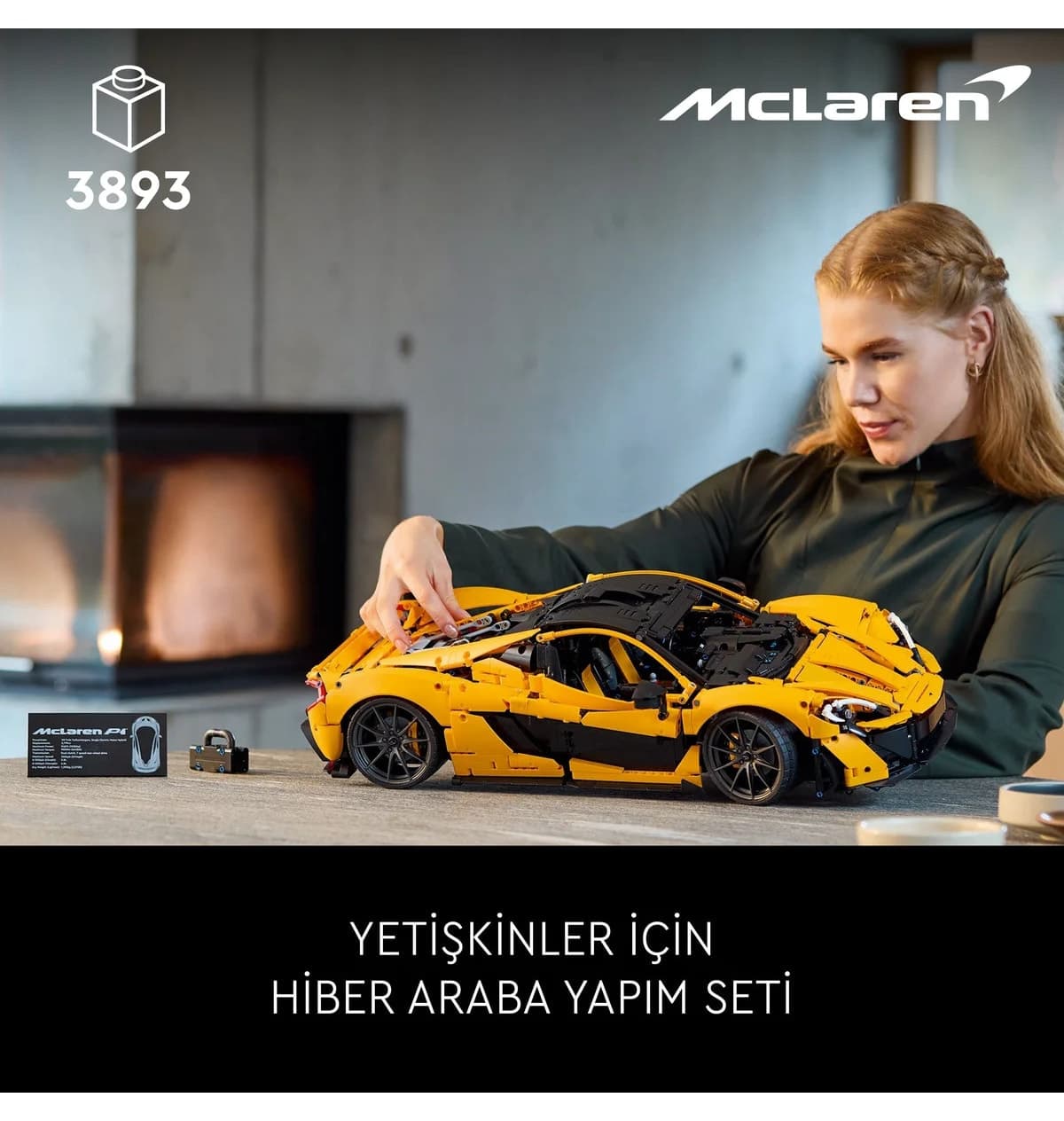 لگو Technic McLaren P1 مدل 42172 با 3893 قطعه 18+ لگو Technic McLaren P1 مدل 42172 با 3893 قطعه 18+