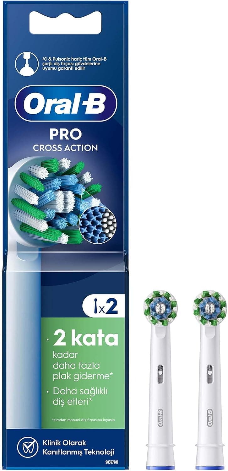 سری یدکی مسواک برقی Oral-B مدل Cross Action بسته 9 عددی سری یدکی مسواک برقی Oral-B مدل Cross Action بسته 9 عددی