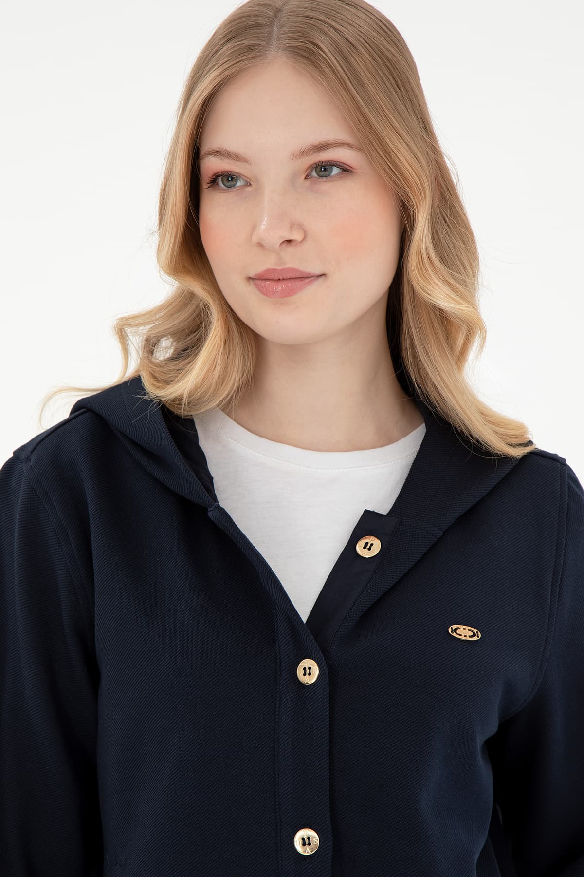 سوئیشرت زنانه U.S. Polo Assn. سرمهای مدل 50292441-VR033 سوئیشرت زنانه U.S. Polo Assn. سرمهای مدل 50292441-VR033